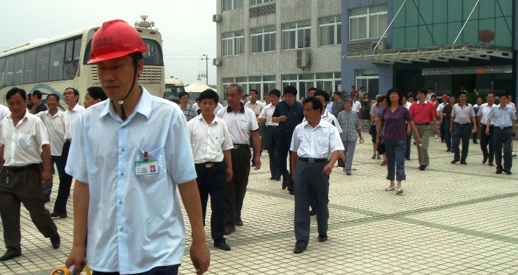 泰州市政府組織民眾代表參觀(guān)武進(jìn)海寧項(xiàng)目