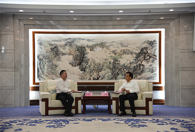 綠色動力集團(tuán)董事長喬德衛(wèi)拜會濟(jì)南市政府領(lǐng)導(dǎo)